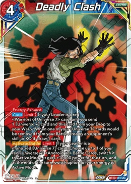 Deadly Clash BT20-141 Dragon Ball Masters card, Prerelease