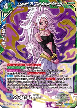 Android 21, Full-Power Counter BT20-145 card