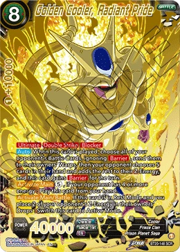 Golden Cooler, Radiant Pride BT20-148 card
