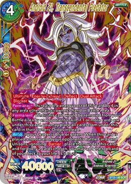 Android 21, Transcendental Predator BT20-149_PR card