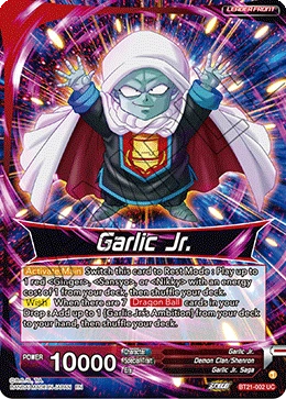 Garlic Jr. BT21-002 card
