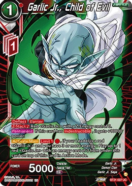 Garlic Jr., Child of Evil BT21-007 card