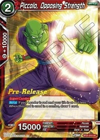 Piccolo, Opposing Strength BT21-015_PR card