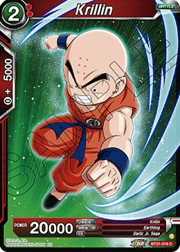 Krillin BT21-016 card