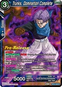 Trunks, Domination Complete BT21-048_PR card