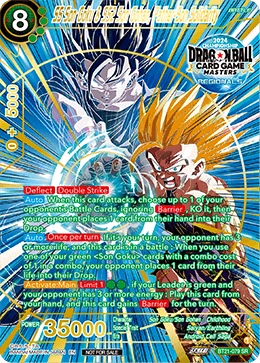 SS Son Goku & SS2 Son Gohan, Father-Son Solidarity BT21-079_PR card