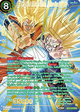SS Son Goku & SS2 Son Gohan, Father-Son Solidarity BT21-079_SPR card