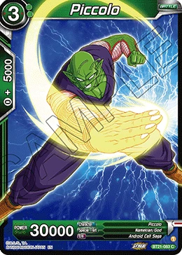 Piccolo BT21-083 card