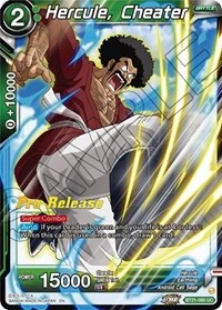 Hercule, Cheater BT21-085_PR card