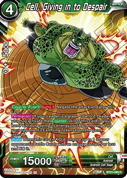 Cell, Giving in to Despair BT21-089 card