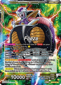Frieza BT21-101 card