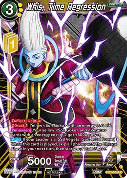 Whis, Time Regression BT21-104_PR card