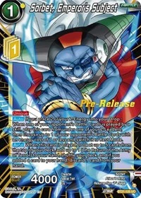 Sorbet, Emperor’s Subject BT21-105_PR card