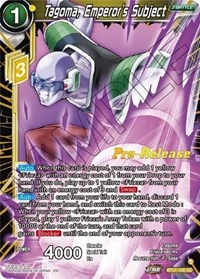 Tagoma, Emperor’s Subject BT21-106_PR card