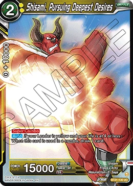 Shisami, Pursuing Deepest Desires BT21-130 card