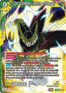 Cell, Ultimate Lifeform of Despair BT21-145 card