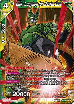 Cell, Longing for Perfection BT21-146 card
