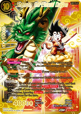 Shenron, the Eternal Dragon BT21-147_GDR card