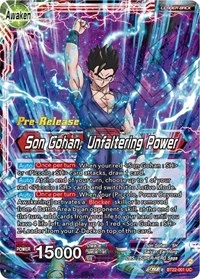 Son Gohan BT22-001 Dragon Ball Masters card, Promo
