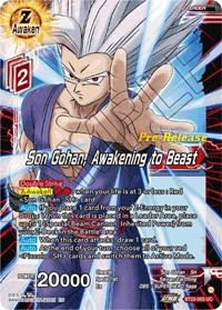 Son Gohan, Awakening to Beast BT22-003_PR