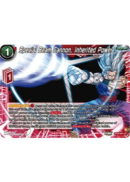 Special Beam Cannon, Inherited Power BT22-007 card