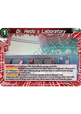 Dr. Hedo’s Laboratory BT22-008 Dragon Ball Masters card