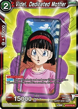 Videl, Dedicated Mother BT22-018 card