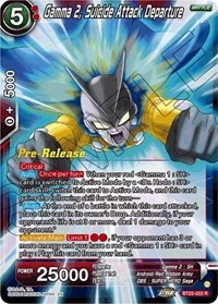 Gamma 2, Suicide Attack Departure BT22-022_PR card
