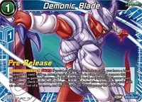 Demonic Blade BT22-036_PR card
