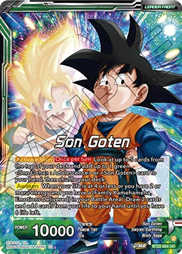 Son Goten BT22-054 card