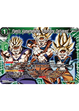 Family Kamehameha, Emotions Delivered BT22-059 card