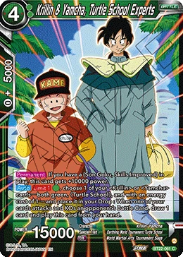 Krillin & Yamcha, Turtle School Experts BT22-061 card
