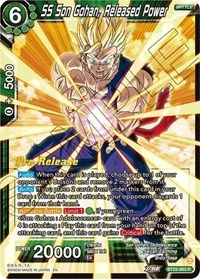 SS Son Gohan, Released Power BT22-063_PR card