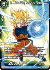 SS Son Goten, Released Power BT22-068 Dragon Ball Masters card, Promo