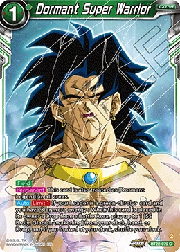 Dormant Super Warrior BT22-079 card