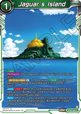Jaguar’s Island BT22-080 card