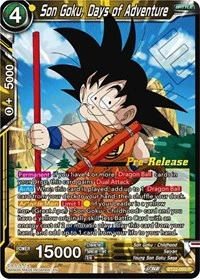 Son Goku, Days of Adventure BT22-089_PR card