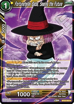 Fortuneteller Baba, Seeing the Future BT22-093 card