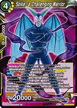 Spike, a Challenging Warrior BT22-104 card