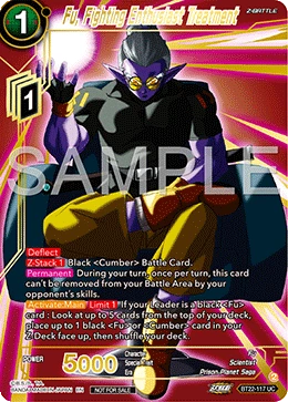 Fu, Fighting Enthusiast Treatment BT22-117_PR02 card