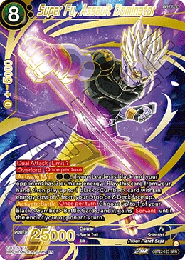 Super Fu, Assault Dominator BT22-123 Dragon Ball Masters card