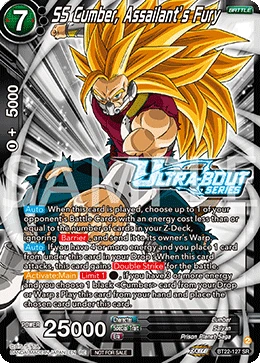 SS Cumber, Assailant’s Fury BT22-127_PR02 card