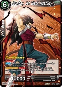 Cumber, Jet Black Hostility BT22-130 Dragon Ball Masters card, Promo