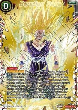 Bursting Rage BT22-138 card
