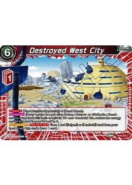 Destroyed West City BT23-006 card