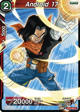 Android 17 BT23-026 card