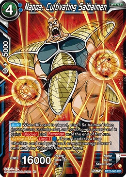 Nappa, Cultivating Saibaimen BT23-065 card