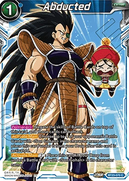 Abducted BT23-070 card