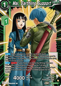 Mai, Earthling Support BT23-074 card