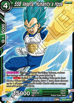SSB Vegeta, Humanity’s Hope BT23-080 card